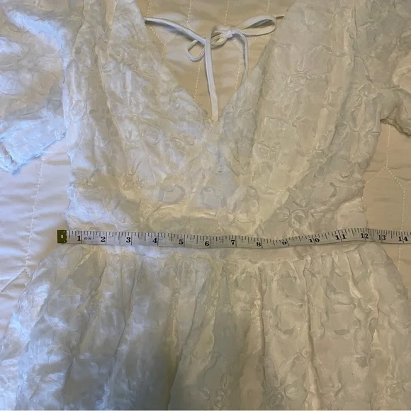 Lulus Adorable Arrival White Backless Floral Applique
Mini Dress Small - Picture 10 of 10